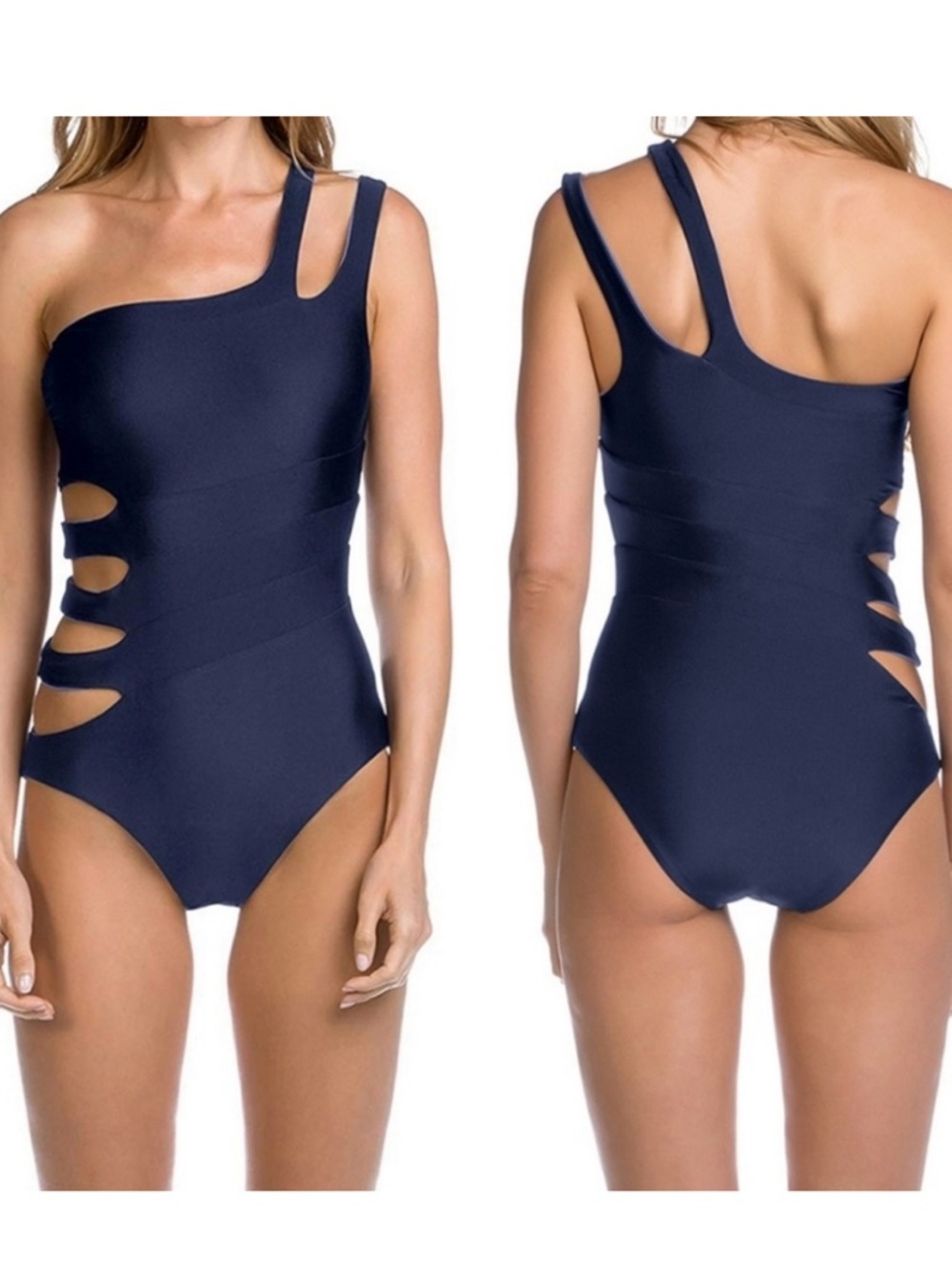 Becca navy blue swimsuit